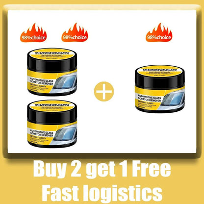 Car Glass Polishing Compound Windshield Scratch Repair Agent Mirror Brightening Restorer Multi-purpose Renovation Paste