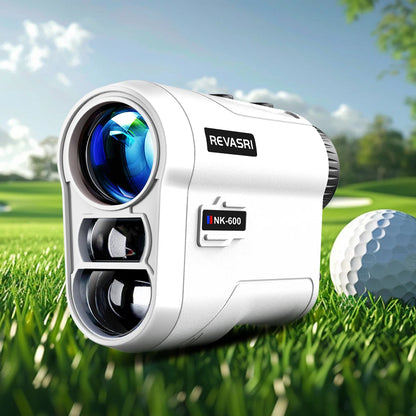 REVASRI Golf Laser Rangefinder Rechargeable 600M/1000M 6X Magnification Monocular Telescope Range Finder for Outdoor Sports