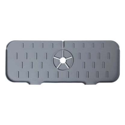 Kitchen Faucet Absorbent Mat Silicone Sink Splash Guard Water Draining Pad Countertop Protector Table Cushion Place Mat Bathroom