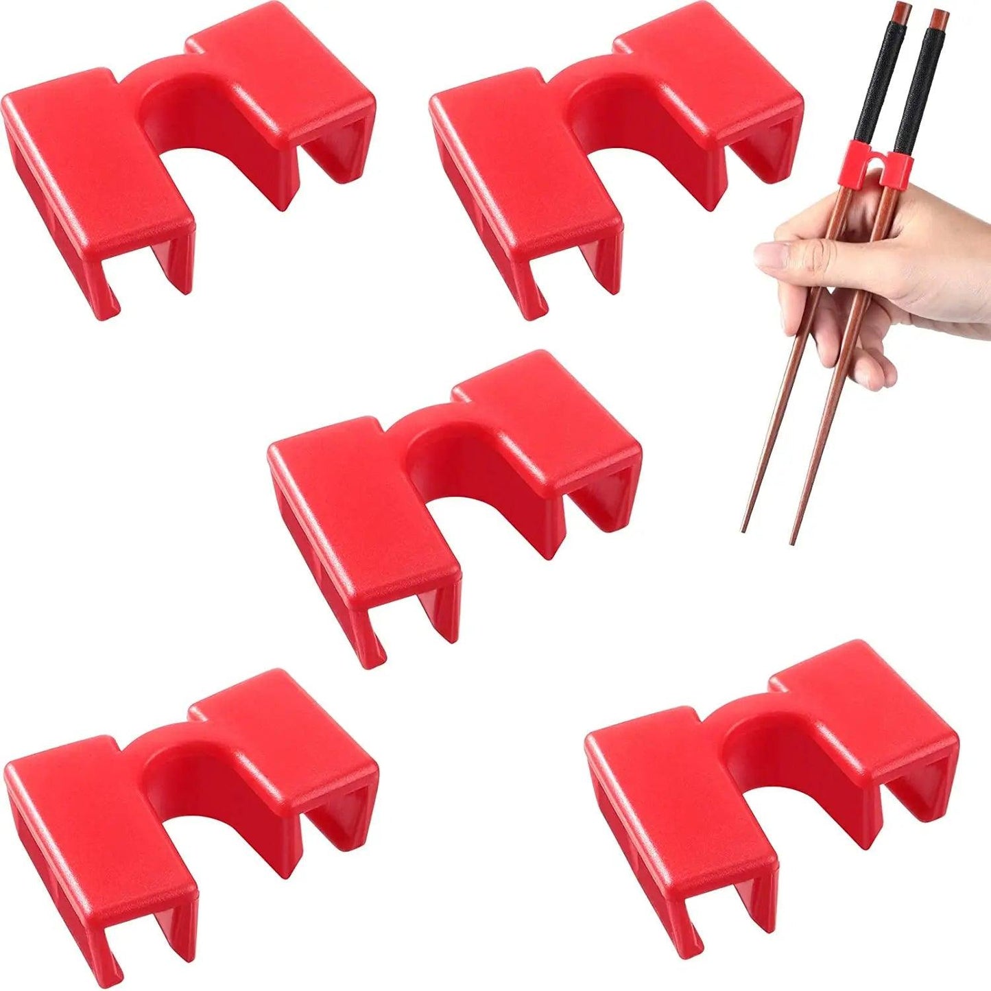 5PCS Reusable Chopsticks Trainer Helper Set