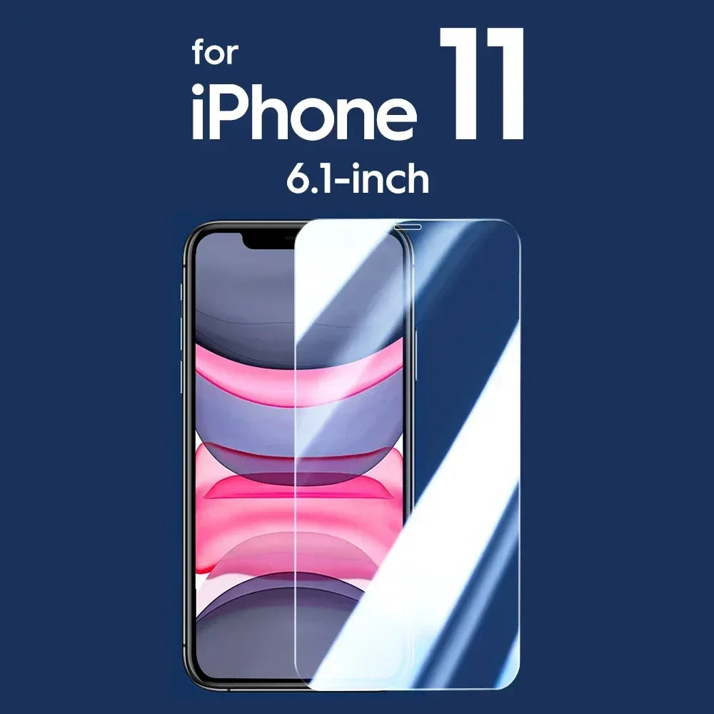 Tempered Glass Screen Protector iPhone Front Film