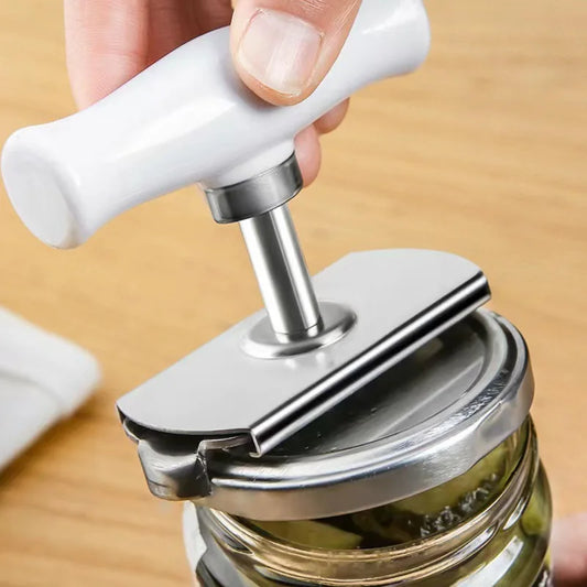 Stainless Steel Jar Opener – Multi-Function Adjustable Bottle & Lid Opener
