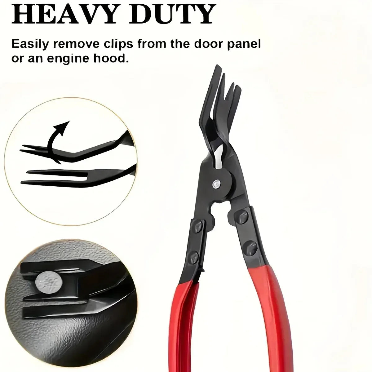 Fastener Remover Car Trim Rivet Removal Pry Tool Repair Kit for Automotive Door Panel,Upholstery,Dashboard,Plastic Fasteners - Urbizia