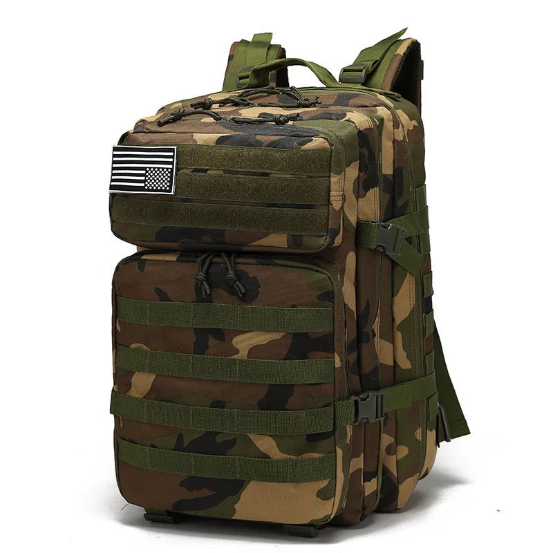 50L/30L Elite Tactical Backpack | 3X Stronger Work & Military Backpack | Resistant and Heavy Duty | 3 Day MOLLE Bug Out Bag