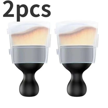 2PC Car Air Vent Cleaning Soft Brush with Protective Casing