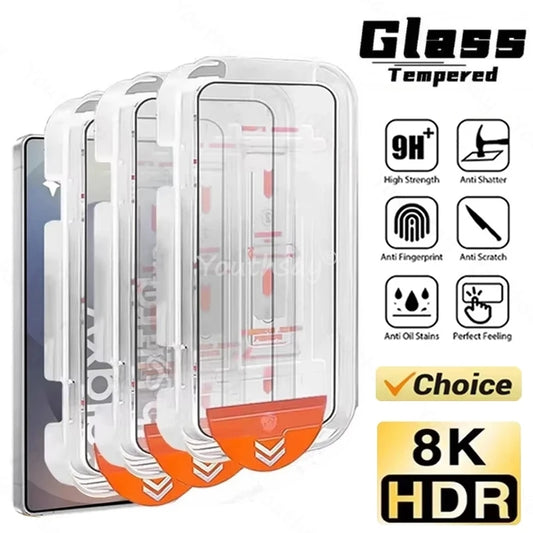 Oleophobic Coating Dust Free Screen Glass For Samsung Galaxy S26 Glass Tempered Protector Easy Installation S26 Plus Ultra Glass