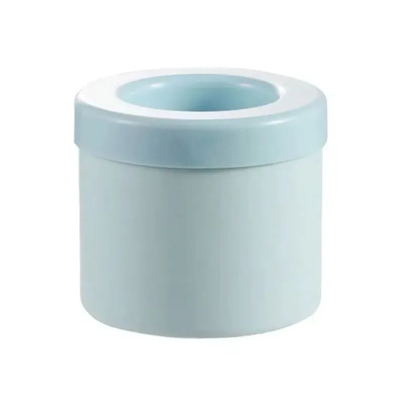 Silicone Round Ice Cube Mold Bucket Tray