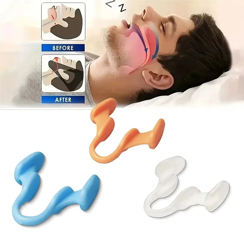 Silicone Nose Clip Anti-Snoring Nasal Dilator for Sleeping Breath Easier Snore Right Nasal Clip Improve Respiratory Comfort