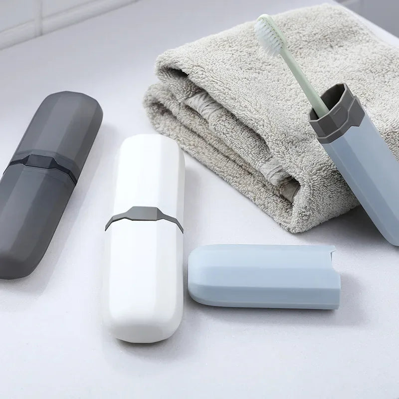 Multifunctional Storage Box for Toothbrush Travel Organizer