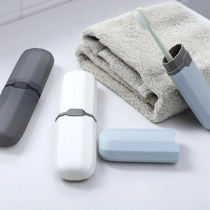Multifunctional Storage Box for Toothbrush Travel Organizer