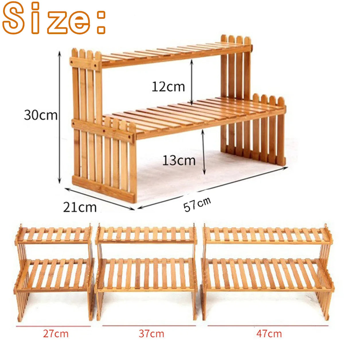 Indoor Plants Holder Wood Shelf Pot Organizer Bookshelf Balcony Bay Window Small Plant Flower Rack Storage Flower Pot Shelves