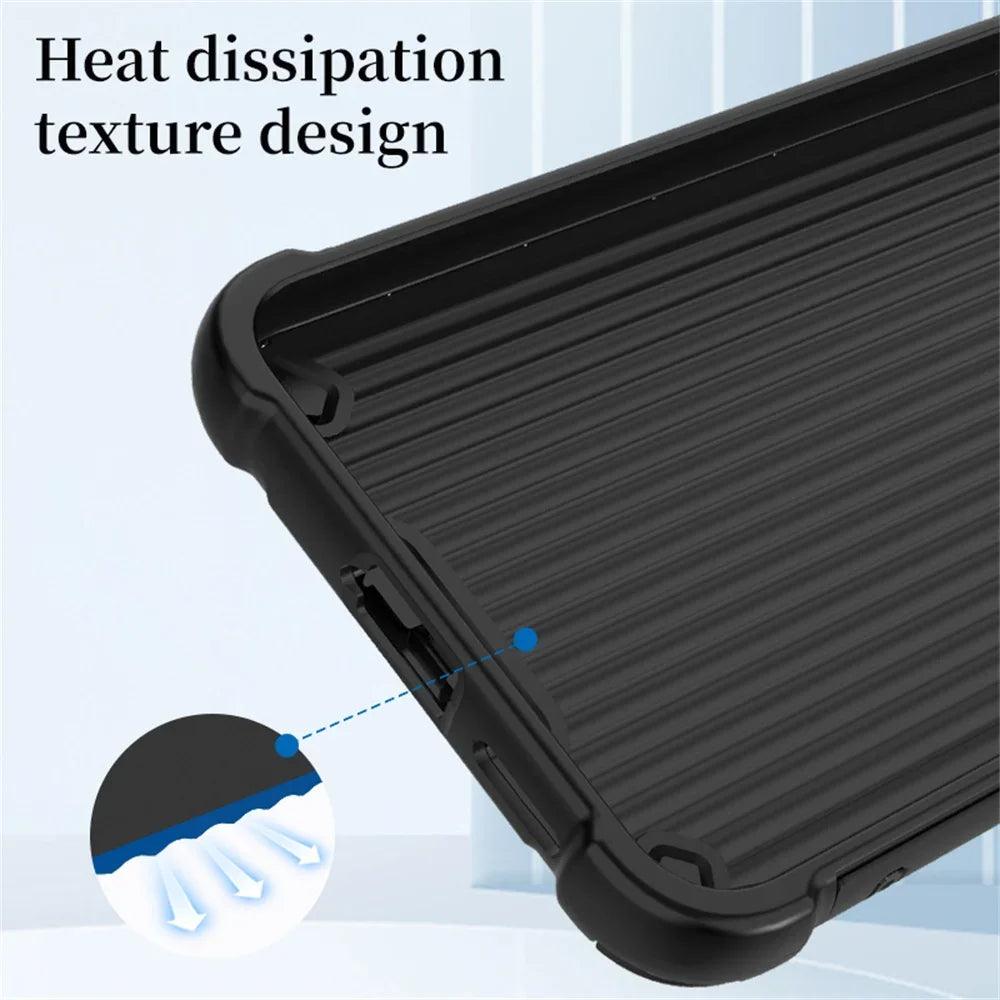 Anti-Slip Magnetic Bumper Armor Case for Samsung Galaxy Series