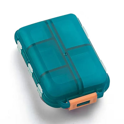 Portable 3-Compartment Medicine Pill Box – Travel-Friendly - Urbizia