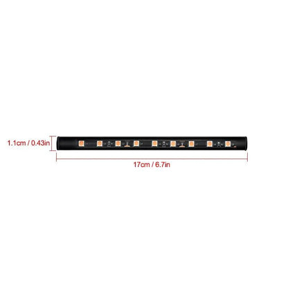 Car Neon Light Foot Light LED Interior Decoration Backlight Cigarette Lighter USB Atmosphere Lamp Vehicle Accessories