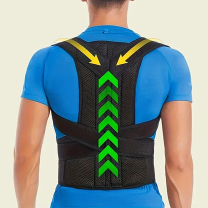 Back Support Posture Improver for Men And Women Lumbar Support Enhancer Improves Posture Comfortable Back Straightener