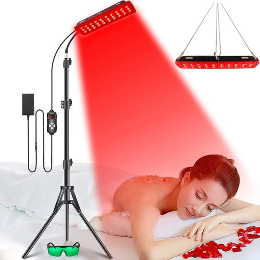 Red Light Therapy Lamp – 660nm & 850nm Full Body Panel