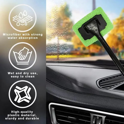Car Window Cleaner Brush Kit – Interior & Windshield Wiper - Urbizia