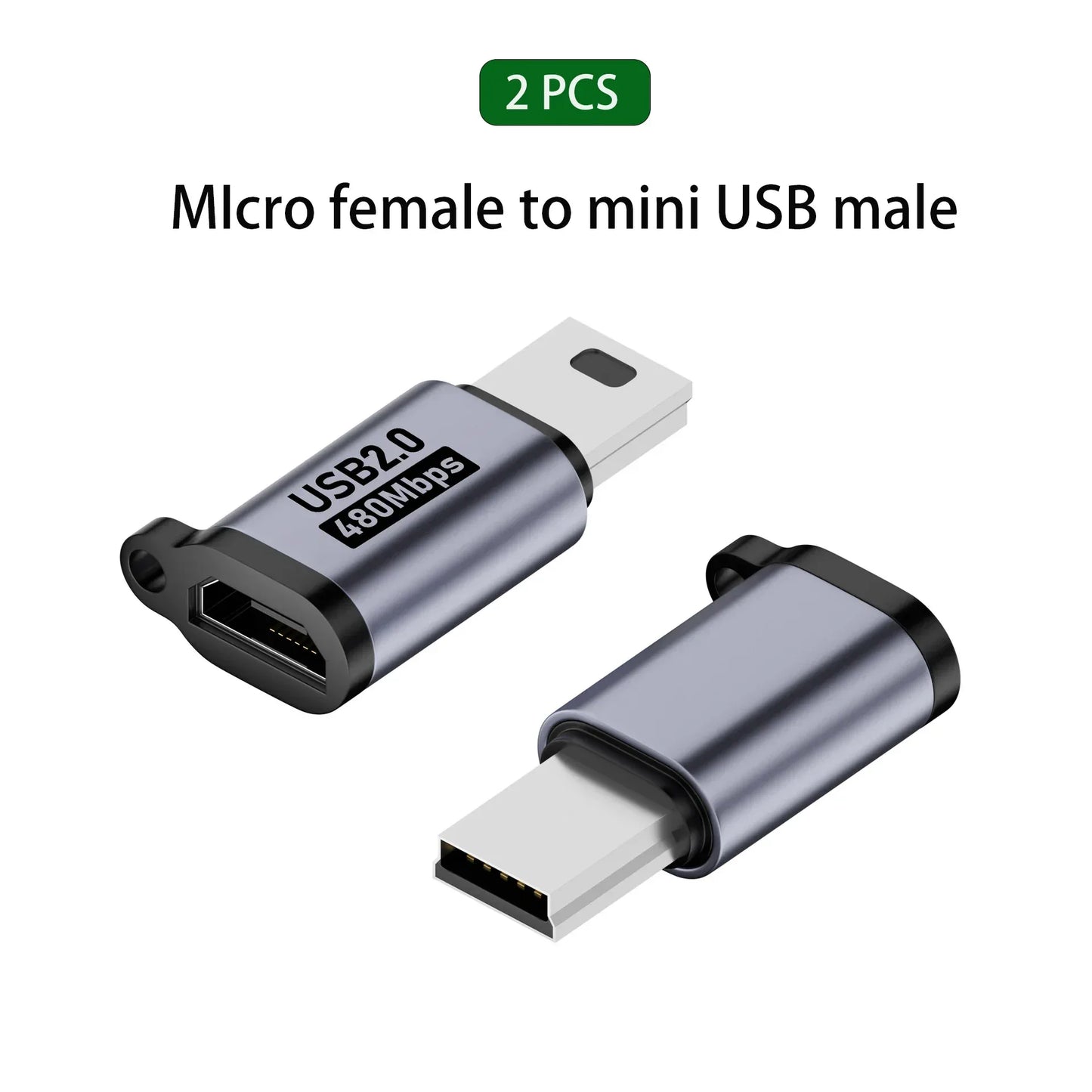 USB-C to Micro & Mini USB Adapter Converter