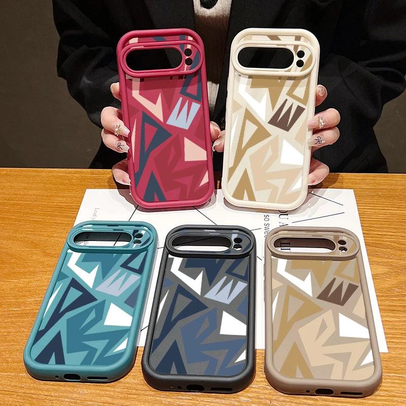 Geometry Pattern TPU Case for Google Pixel Series