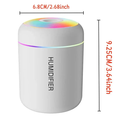 Mini USB Air Humidifier & Aroma Diffuser – 180ml - Urbizia