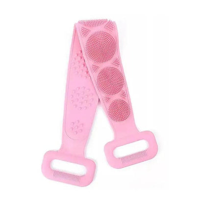 Body Sponge Silicone Back Brushes Bath Towels Scrubber Rubbing Back Peeling Massage Shower Belt Extended Skin Clean Brushes
