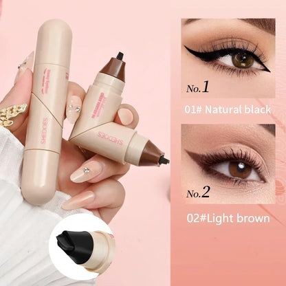 1PC eyeliner pen waterproof, fast drying, durable, smooth and easy to color, creating natural eye makeup - Urbizia