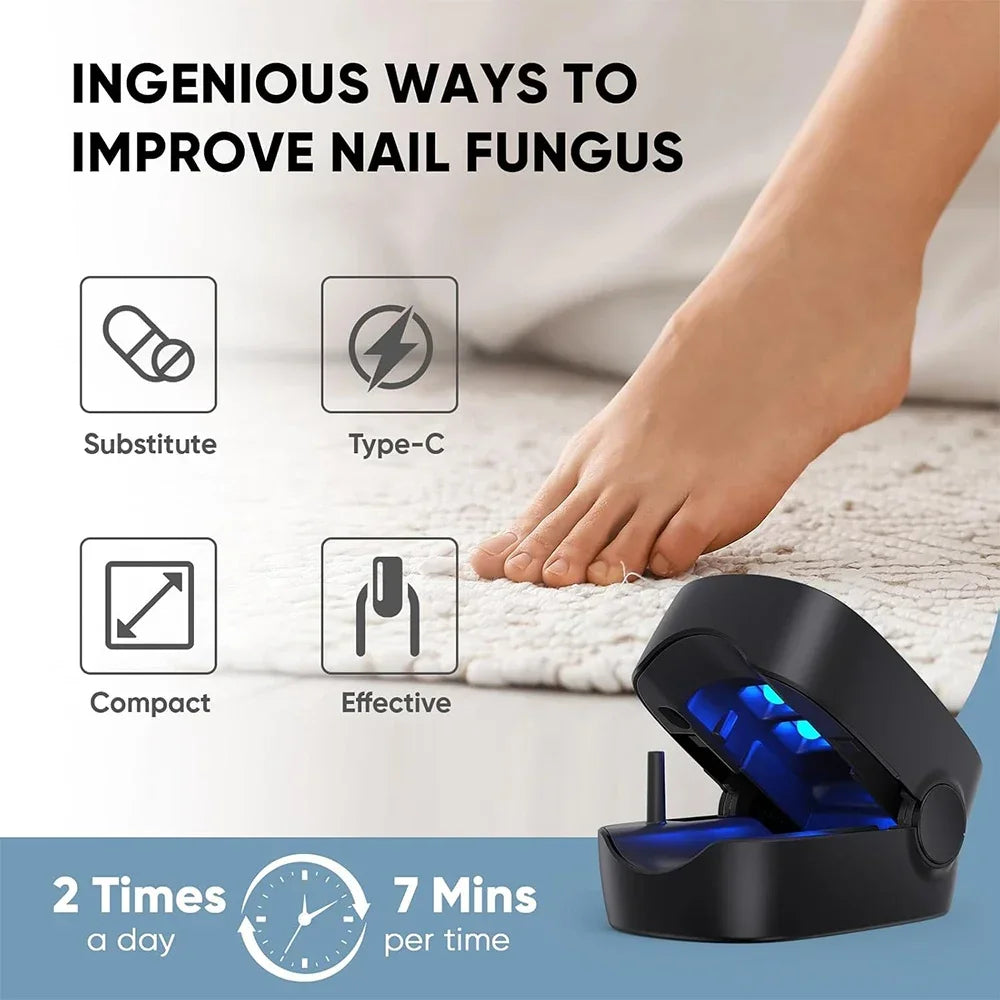 Nail Fungus Cleaning Laser Device – Infrared & Blue Light Therapy