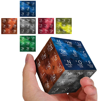 The Periodic Table Cuberspeed ZIINA STAR 3x3 Speed Cube Puzzle Magic Cube 3x3x3 Puzzle