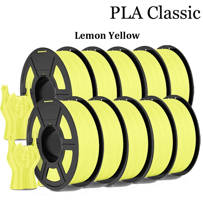 TECBEAS PLA Claissc 3D Printer Filament Neatly Wound Coloful High Toughness 1.75mm FDM For Fast Delivery Support Custom Colors
