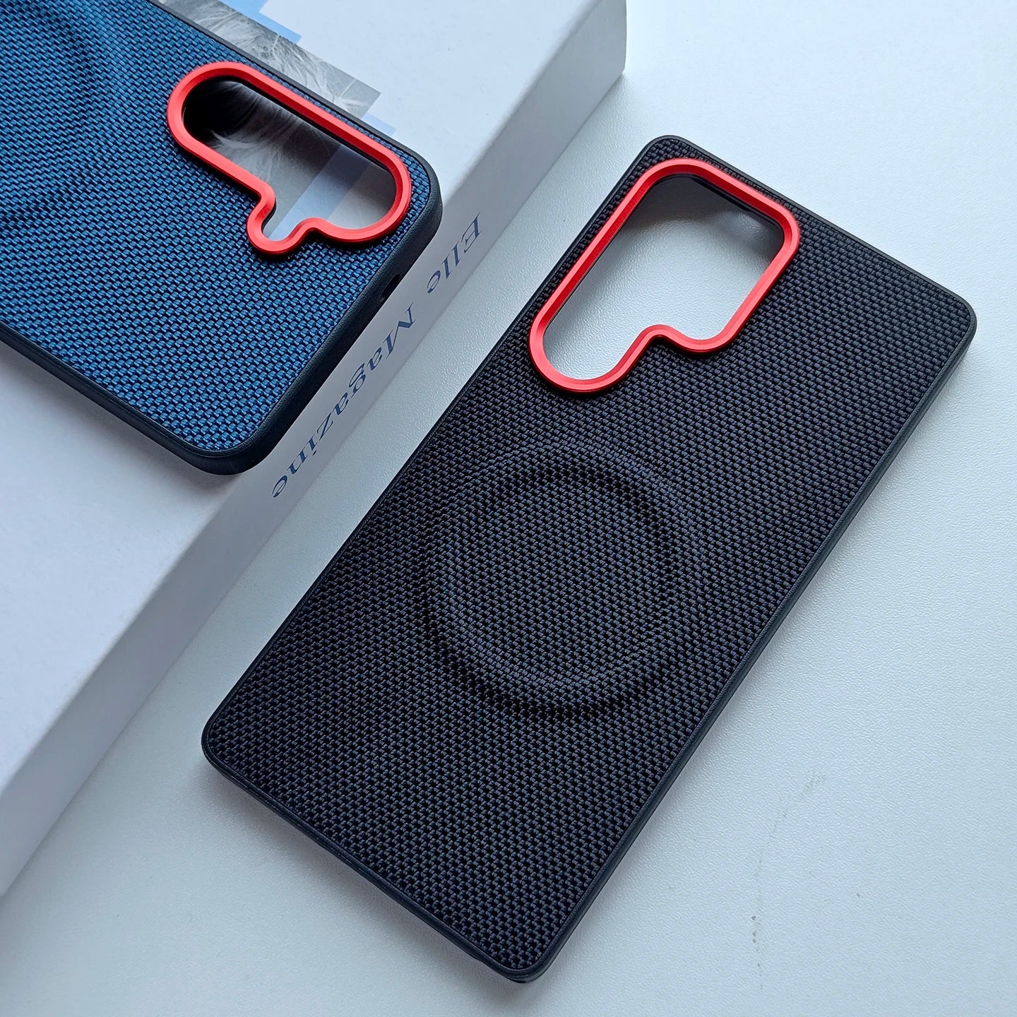 High End Business Magnetic Leather Phone Case for Samsung Galaxy S26 Ultra S26 Plus S25 Plus Edge for Wireless Charging Case