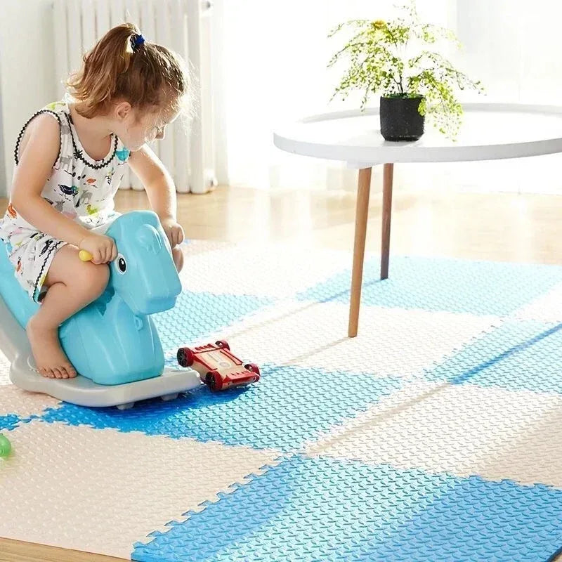 8-16pcs Baby Puzzle Foam Play Mat – Educational & Safe - Urbizia