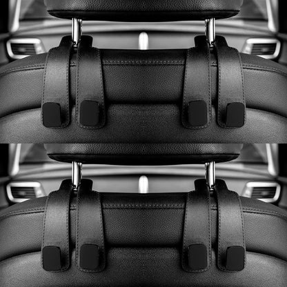 Car Headrest Hooks Hanger for Bags Seat Back Organizer Holder Clips Auto Fastener Hooks Car St - Urbizia