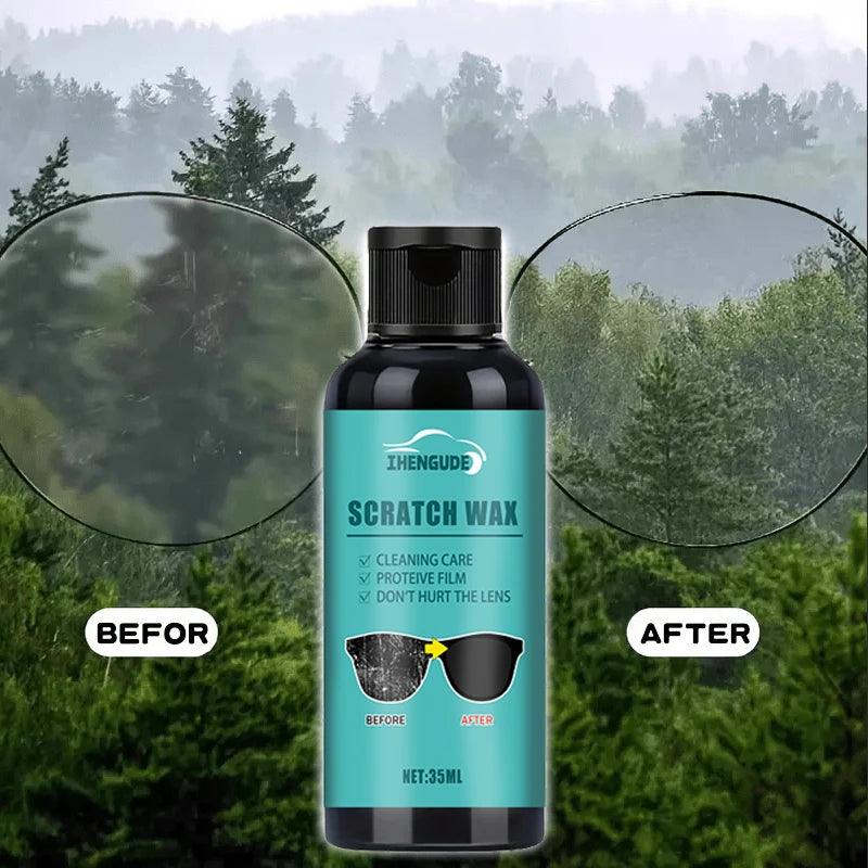 Multi-Purpose Glass Scratch Repair Polishing Paste - Scratch Repair for Car Glass and Rearview Mirrors, Scratch Repair Agent for Eyeglass Lenses, Long-Lasting and Effective