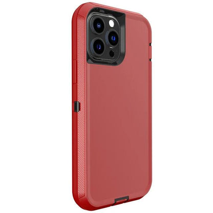 3-in-1 Heavy Duty Shockproof iPhone Case – iPhone 6 to 16 Pro Max