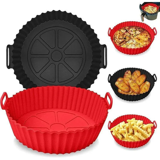 Silicone Air Fryer Liner Non-Stick Reusable Basket