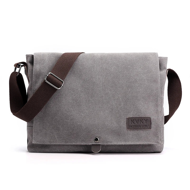 Men's multi-functional shoulder bag, leisure large capacity business travel bag, fashionable storage sling bag