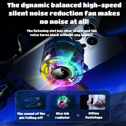 MEMO CX15 AI Semiconductor Phone Cooler with Temperature Display