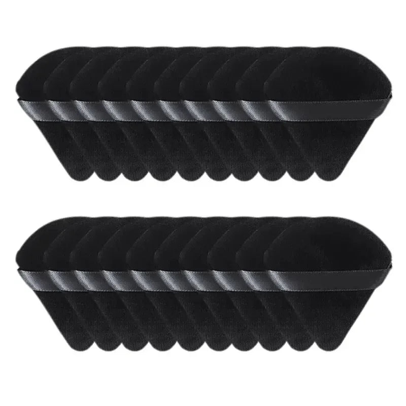 Triangle Velvet Powder Puff – Soft Makeup Sponge