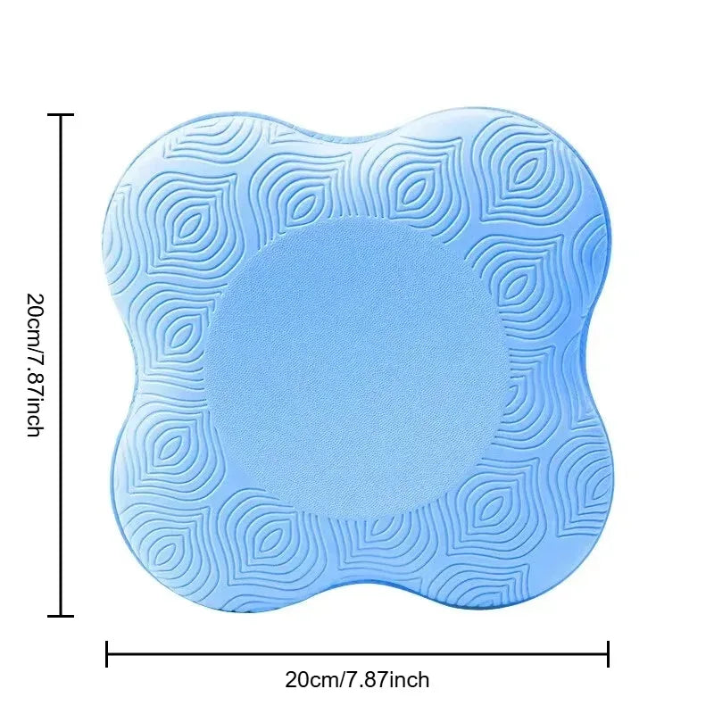 TPE Thickened Anti Slip Yoga Kneeling Protective Pad Knee Soft Flat Support Rebound Non-Slip Sports Fitness Mat Shock Absorption - Urbizia