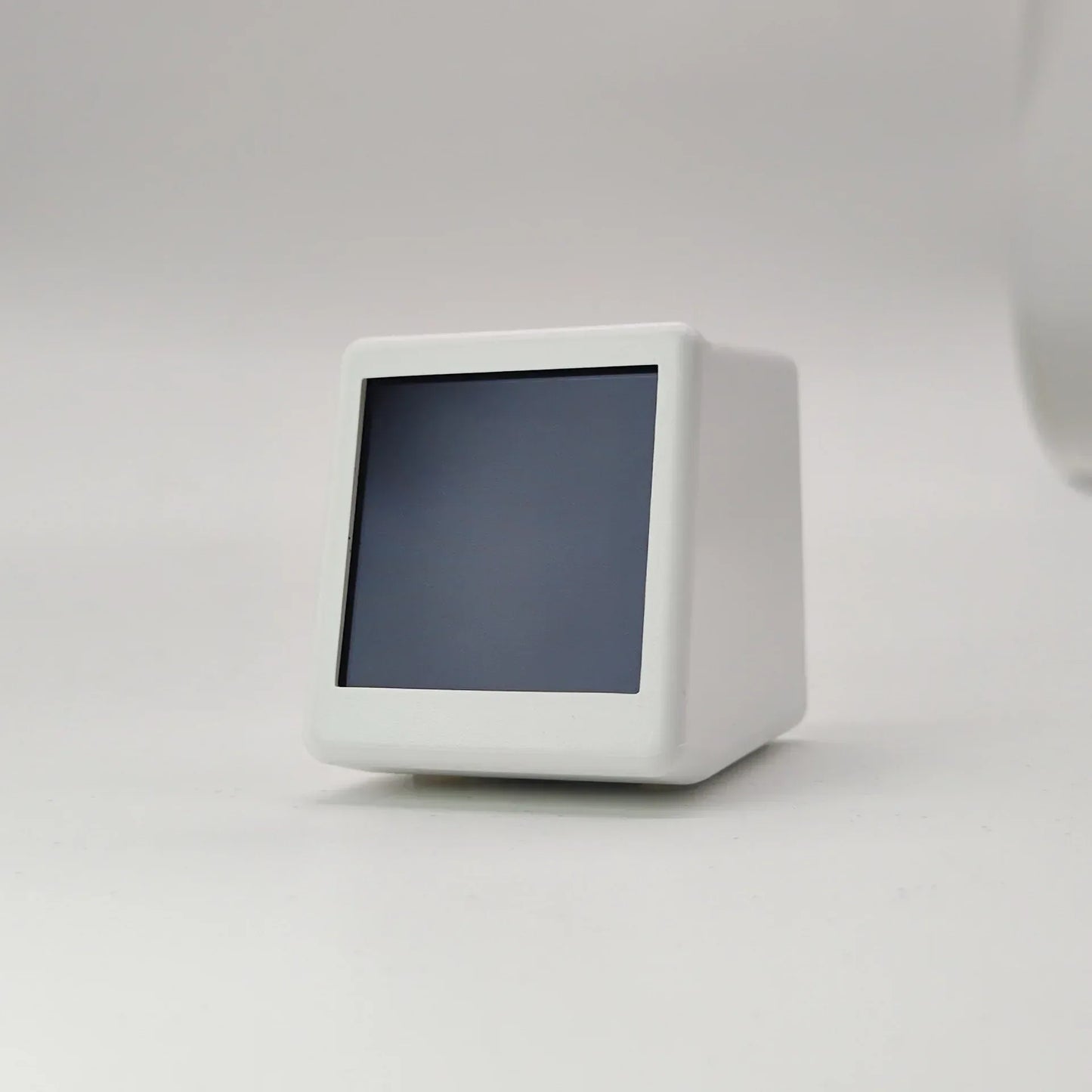 Small Portable Smart Wifi Weather Station Display Weather Temperature Humidity Time Alarm Clock Desktop Decoration - Urbizia