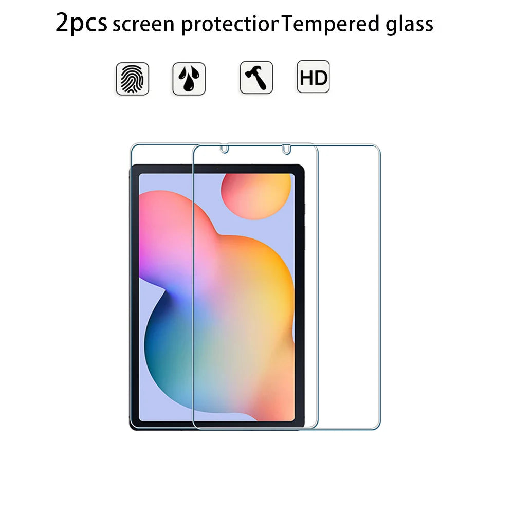 2PCS For Samsung Galaxy Tab S6 lite 2024 10.4 inch /A9PLUS Tempered Glass Screen Protector SM-P620 SM-P625 Tablet HD Protective