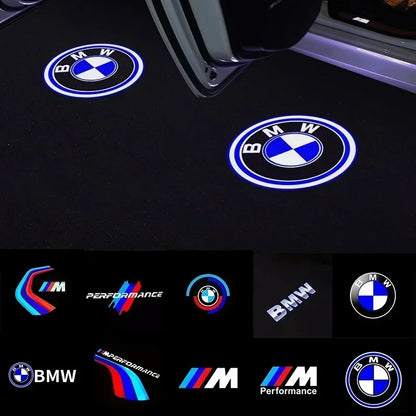 2Pcs Led Car Door Welcome Light Laser Projector Lamp For Bmw M Performance M2 M3 M4 M5 M6 E46 E90 E60 F10 F30 E39 E36 F20 E87