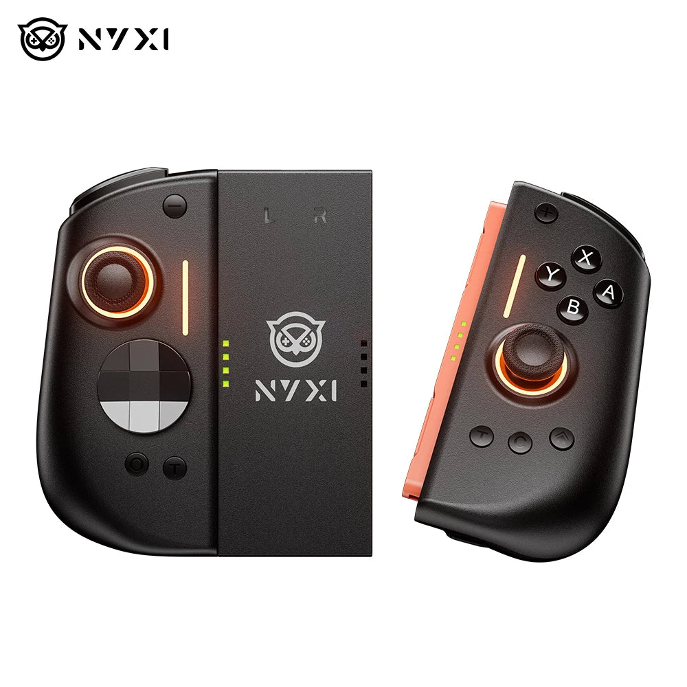 NYXI Hyperion 3 Wireless Magnetic Joypad, Full Mechanical Switches, Hall Effect No Drift, 9-Axis Gyro, Modular Gamepad for Nintendo Switch 2/Switch OLED/PC