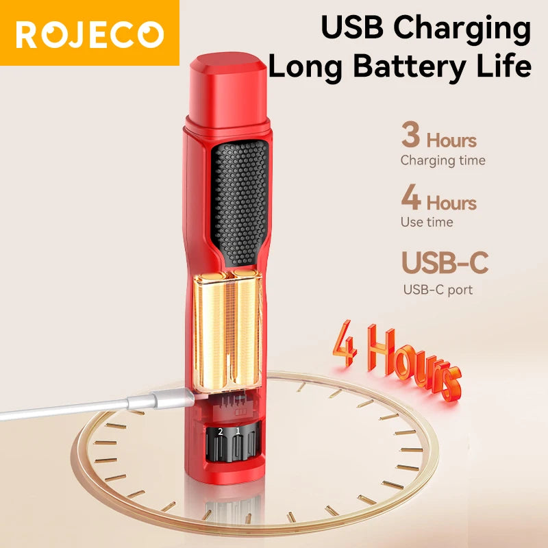 ROJECO 7-Speed Rechargeable Pet Nail Grinder