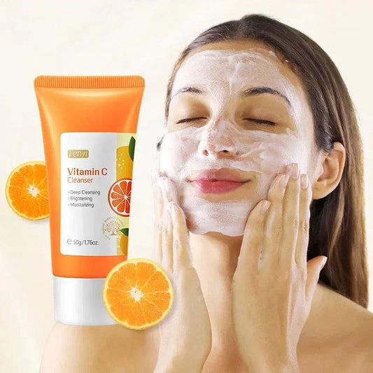 Vitamin C Facial Cleanser for Bright & Clear Skin