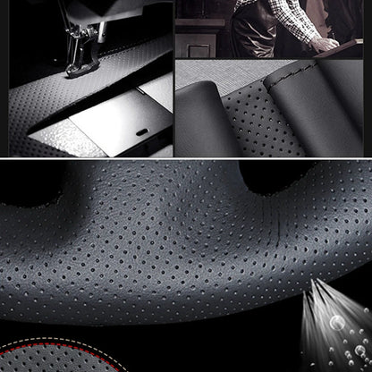 DIY Microfiber Leather Car Steering Wheel Cover For BMW M Sport F06 F10 F15 F16 F20 F21 F25 F30 F32gt F80 F82 X1 X3 x5