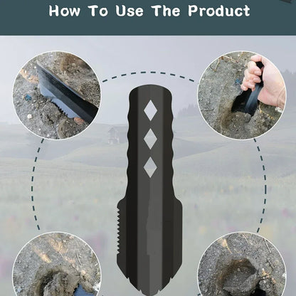 Ultralight Backpacking Trowel Shovel Essential Camping Survival Tool - Urbizia