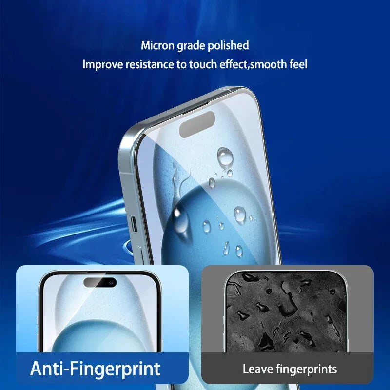 4PCS Full Cover Tempered Glass Screen Protector for iPhone