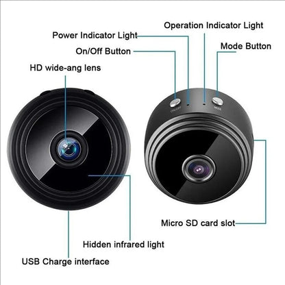 Wireless WiFi Camera A9 Mini Video Recorder Camera Security Monitoring Camera Intelligent Home Security For Infants