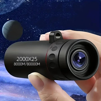 2025 2000X25 HD Monocular Telescope – Compact Travel & Outdoor Scope - Urbizia